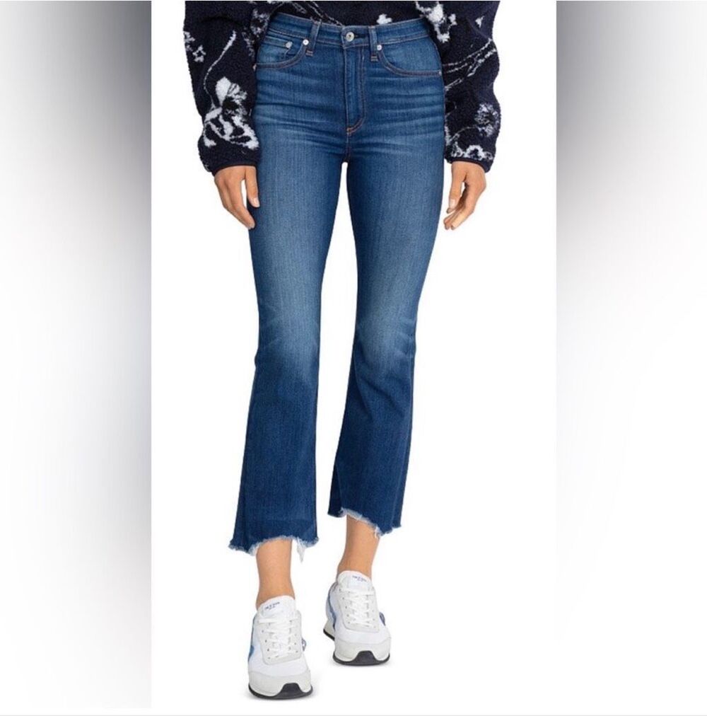 Rag & Bone Nina High Rise Ankle Flare Jeans 31